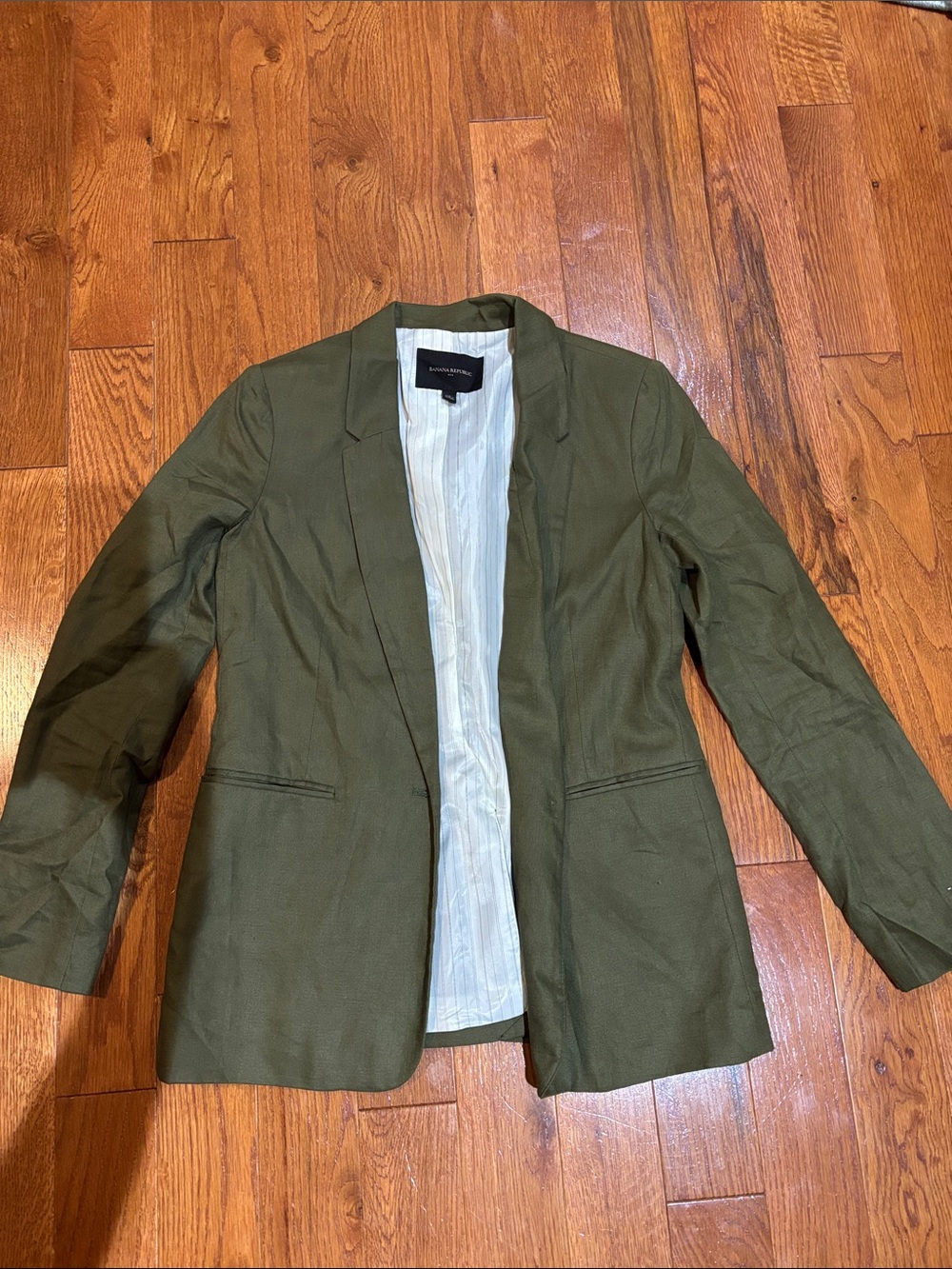 Banana Republic Olive Green Women's Blazer